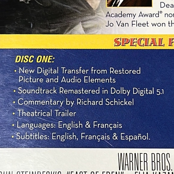 East of Eden 2 disc special edition - Picture 7 of 8